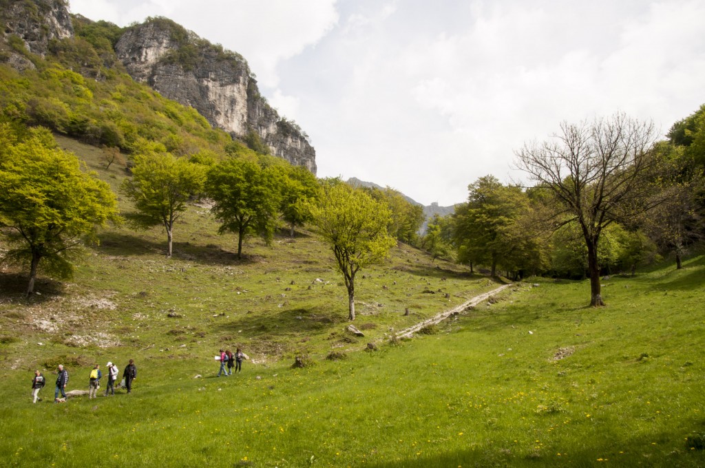 Discesa dal Monte Sant'Agata